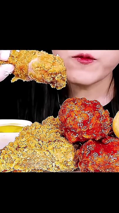Random Brown food MUKBANG Chinese Eating Spicy Food Challenge