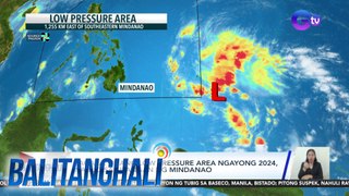 PAGASA - Unang low pressure area ngayong 2024, nabuo sa silangan ng Mindanao | Balitanghali