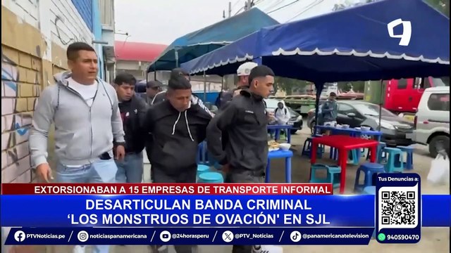 SJL: capturan a peligrosos extorsionadores mientras comían ceviche