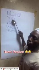 Hilarious Teacher calling country names