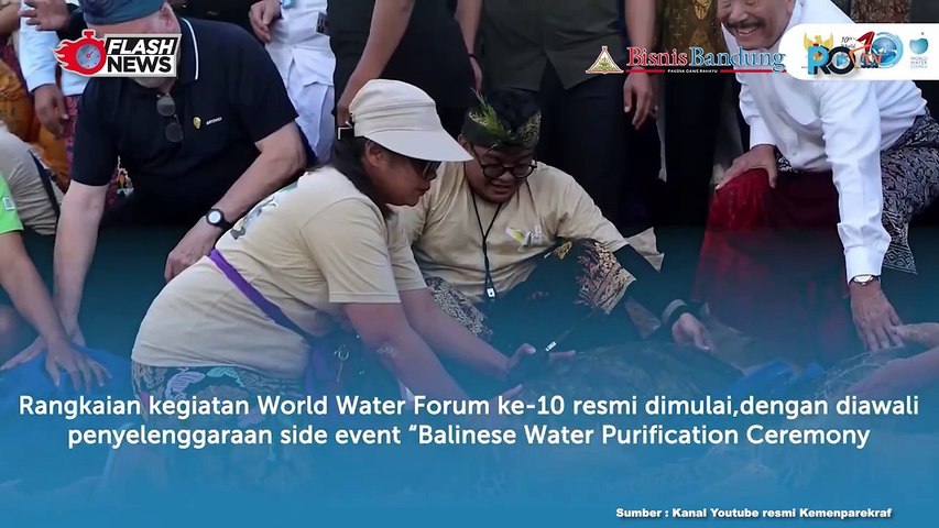 Presiden WWC, Loic Fauchon Puji Penyelenggaraan WWF Ke-10 di Bali Sebagai yang Terbaik