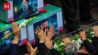 Luto nacional en Irán al despiden los restos del presidente