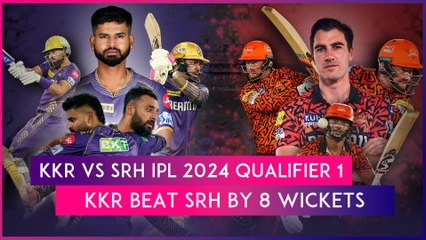 KKR vs SRH IPL 2024 Qualifier 1 Stat Highlights: Kolkata Knight Riders Enter Fourth IPL Final
