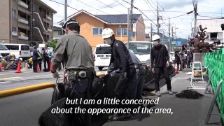 Sick of tourists, Japan town blocks view of Mt Fuji