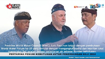Presiden WWC Puji Penyelenggaraan WWF ke-10 di Bali sebagai yang Terbaik