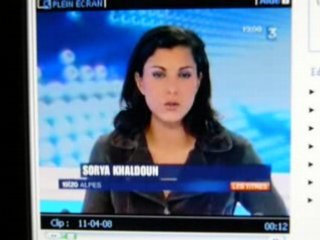 Greve travailleurs sociaux à Grenoble le 11 avril 2008