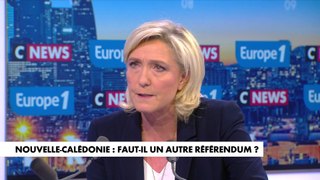 Marine Le Pen : «François-Xavier Bellamy est un faux jeton, sa famille politique est hypocrite»