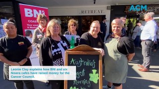 Nowra cafes raise money for the Cancer Council