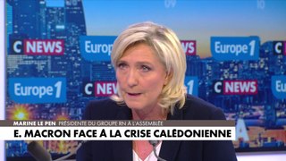 Marine Le Pen : «Le projet d’Emmanuel est de retirer aux nations les dernières compétences qui leur restent»