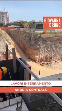 Andria: interramento ferroviario, a che punto siamo? Ecco il video diffuso dal Sindaco