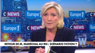 Marine Le Pen : «Je ne suis pas là pour faire l’union des droites, je suis là pour faire l’union des Français»
