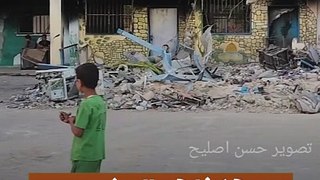 هكذا هو المشهد من أحد مدارس الإيواء بقطاع غزة