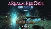 Final Fantasy XIV A Realm Reborn Soundtrack - Sastasha (Dungeon) | FF14 Music and Ost