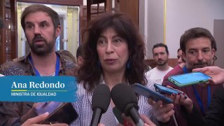 Ana Redondo afirma que el PSOE no retirará su proposición de ley contra el proxenetismo
