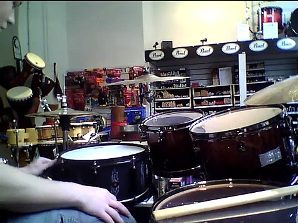 Pearl 6.5x13 Joey ''1'' Jordison Signature JJ1365 Black Coated Steel