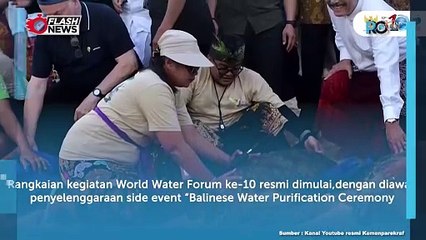 WWF Ke 10 di Bali Dapat Pujian Sebagai yang Terbaik dari Presiden WWC, Loic Fauchon