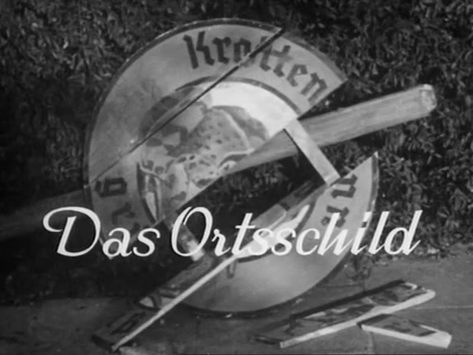 Schwäbische Geschichten (03) Das Ortsschild (1964)