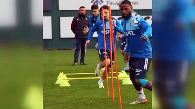 Trabzonspor'da Beşiktaş maçı öncesi keyifler yerinde