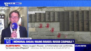 Mains rouges taguées sur le mémorial de la Shoah:  Ariel Weil, maire PS de Paris Centre, estime que la piste bulgare est à prendre 