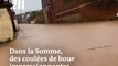 Somme : les images des coulées de boue impressionnantes