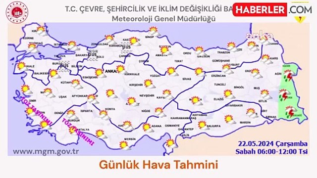 10 İl İçin Sağanak ve Gök Gürültülü Sağanak Uyarısı