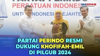 Partai Perindo Resmi Berikan Dukungan kepada Khofifah - Emil Maju Pilgub 2024, HT : Memiliki Track Record yang Sangat Baik Memajukan Jawa Timur