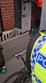 Northumbria Police raid Newcastle home using chainsaw