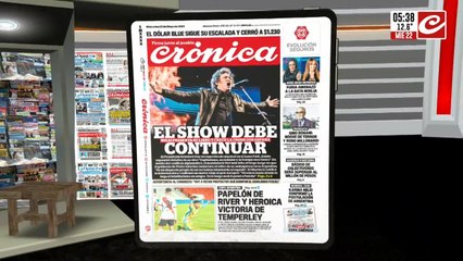 Conflicto diplomático, crisis y presentación en el Luna: el show debe continuar...
