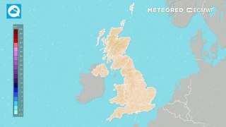 UK accumulated precipitation for the next few days