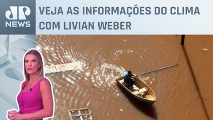 Chuva volumosa atinge Rio Grande do Sul nesta quarta (22) | Previsão do Tempo
