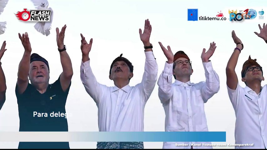 Dilangsungkan di Bali, Presiden WWC Puji World Water Forum Terbaik dalam 30 Tahun