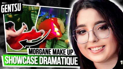 La chute de Morgane Make Up en plein showcase 