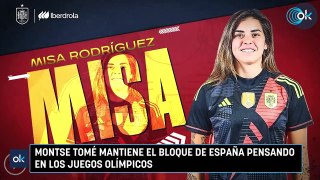 Montse Tomé mantiene el bloque de España pensando en los Juegos Olímpicos