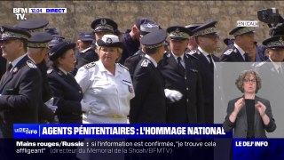 Fourgon pénitentiaire attaqué dans l'Eure: un hommage national rendu aux deux agents tués à Caen