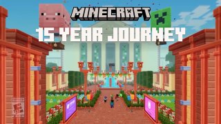 Minecraft Official 15 Year Anniversary Map Trailer