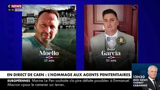 Fourgon pénitentiaire attaqué dans l’Eure: Un hommage national est rendu aux deux agents pénitentiaires tués, Arnaud Garcia et Fabrice Moello