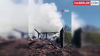 Sinop'ta ev yangını: 2 yaralı