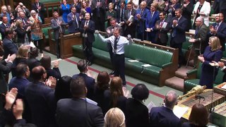 Craig Mackinlay gets standing ovation as he returns to PMQs after losing four limbs