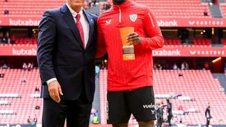Inaki Williams Wins La Liga Best African MVP award 2023/2024