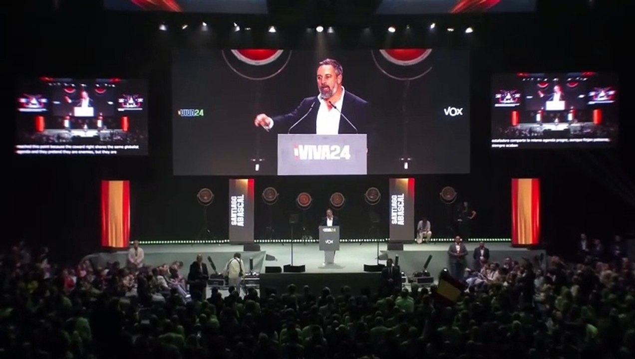 Abascal defiende la "alianza global" de Vox y sus partidos afines contra el socialismo