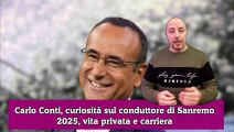 Carlo Conti, curiosità sul conduttore di Sanremo 2025, vita privata e carriera