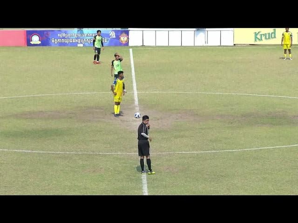 លទ្ធផលការប្រកួតបាល់ទាត់សប្បុរសធម៌រវាងក្រុម ស៊ី អេហ្វ អេ រាជធានីភ្នំពេញ Vs អ. ម. ត ខេត្តព្រះសីហនុ