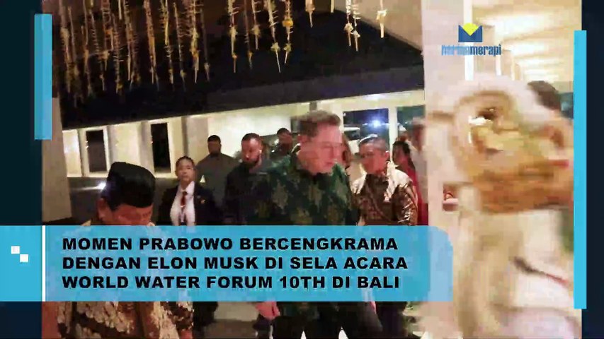 Prabowo Bertemu Elon Musk di Bali