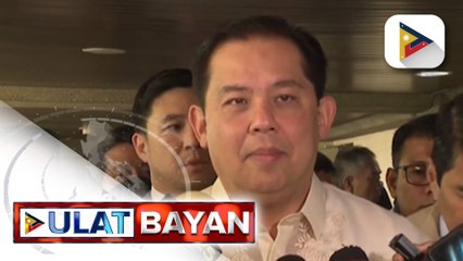 House Speaker Martin Romualdez, positibo ang pananaw sa bagong liderato ng Senado...