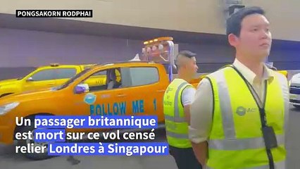 Un mort après de fortes turbulences sur un vol Londres-Singapour