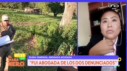 scz abogada Elena Yampara se refiere al caso de pago de Bs 280.000 a policias en La Guardia