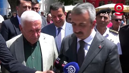 22 metrelik badem ezmesi yaptılar