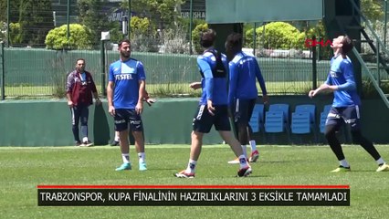 Trabzonspor, kupa mesaisini tamamladı