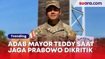 Lagi-lagi Adab Mayor Teddy Saat Jaga Prabowo Banjir Kritik: Kok Heboh Sendiri?