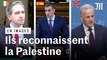 L’Espagne, l’Irlande et la Norvège annoncent reconnaître l’Etat palestinien